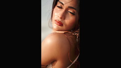 Actress Poornima Ravi seducing armpit boobs show photoshoot 1
