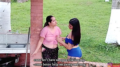 Beautiful lesbians have a great feast licking their pussies – Porn in Spanish