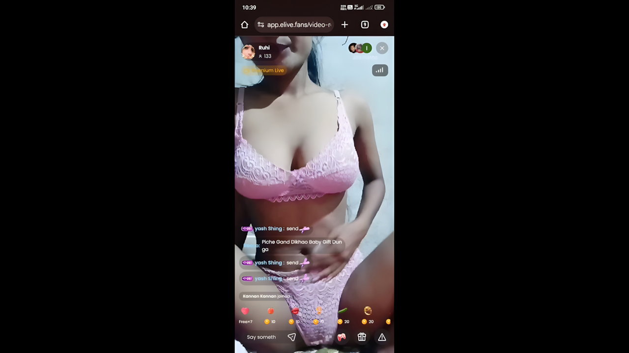 Ruhi Ti Live Premium My Desi Sex MMS Leak