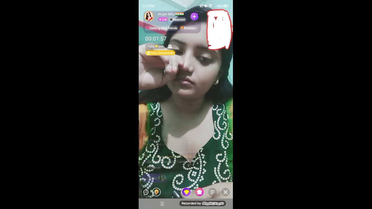 Angel Mitu Chamet My Desi Leaked MMS Video