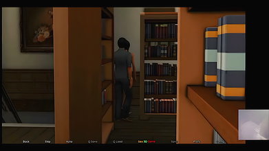 My Stepsis Caught Me While I Fuck My GF in Library in Public