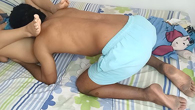 Indian homemade hindi porn filmed with amazing college girl with natural tits