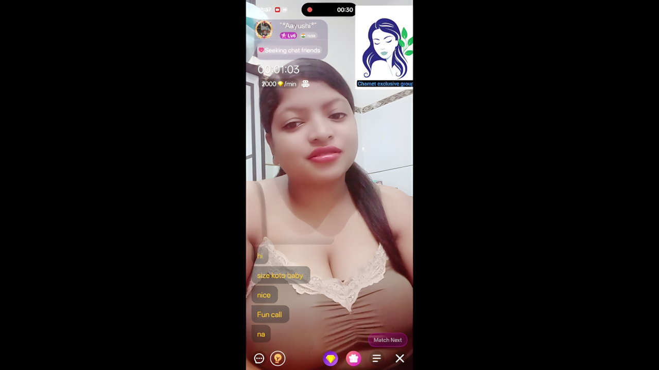 Aayushi Chamet Private Video Leaked My Desi MMS