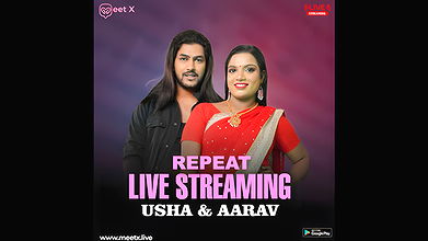 Mallu Usha Prabha and Aarav Meetx Live