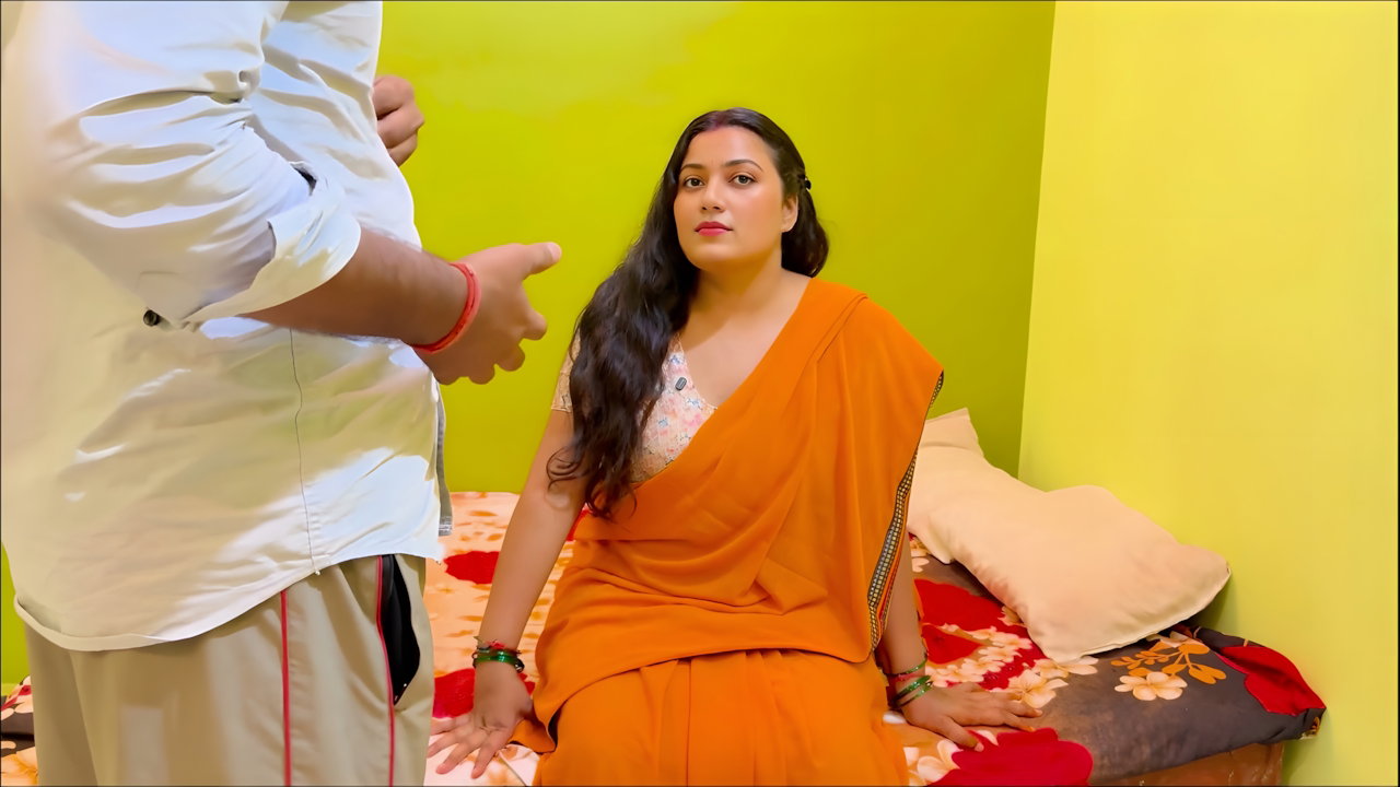 My Desi stepmom took my message and sucked it hard