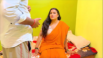 My Desi stepmom took my message and sucked it hard