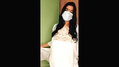 Cumming in my Soaked Panties Indian big ass