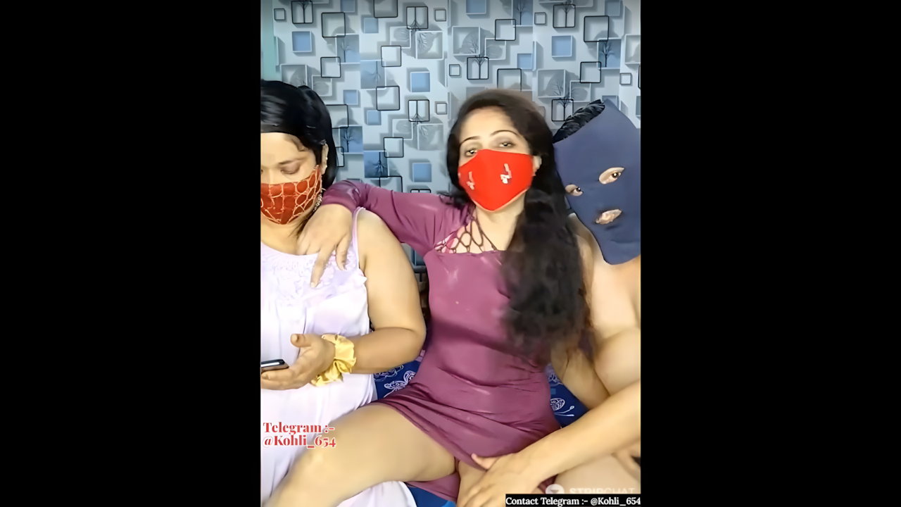 Anamika’s Blowjob Threesome MMS with Dirty Talk – Indian Sex MMS