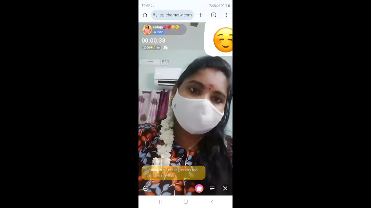 Sailaja Chamet Private Show My Desi MMS Leak