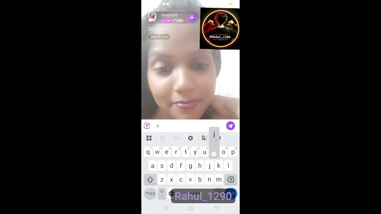 Sima1995 Chamet Private Show Indian Sex MMS Leak