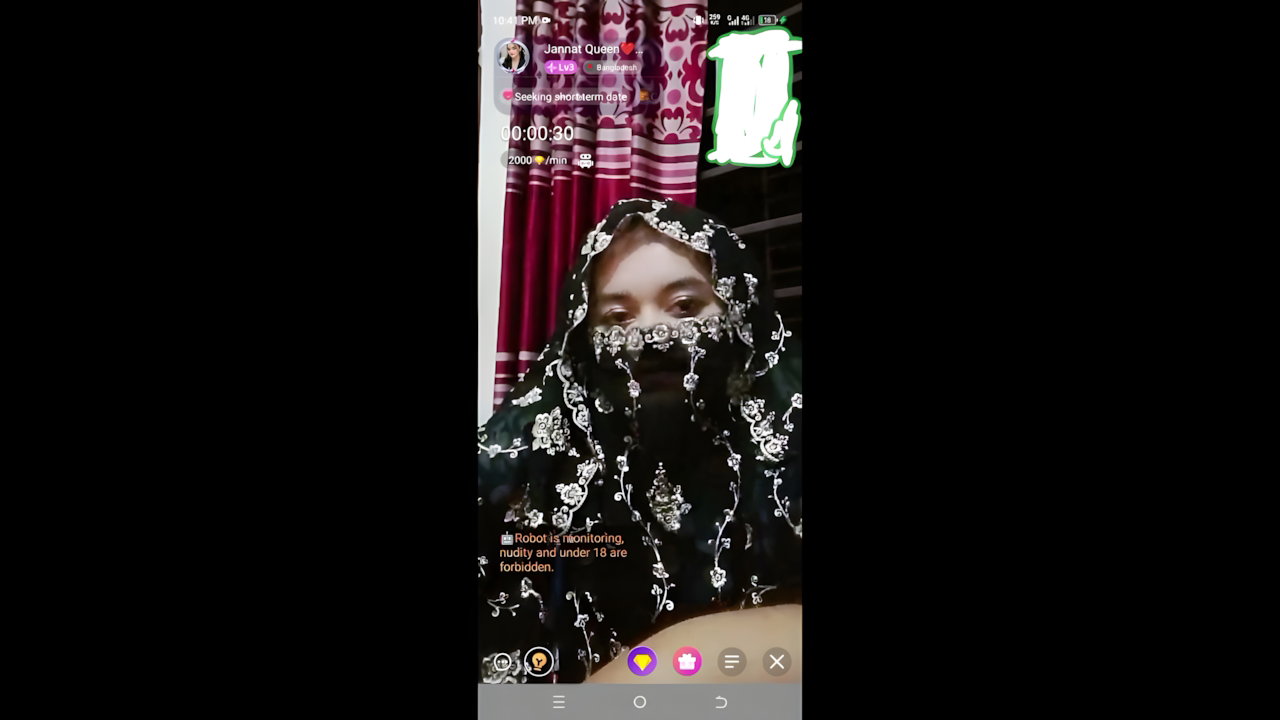 Jannat Queen Chamet Private Show My Desi MMS