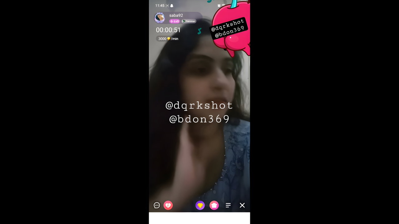 Saba92 Chamet Private Show Indian Sex MMS