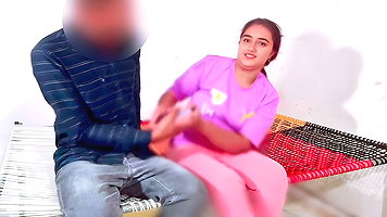 Indian Sex MMS: Horny Little Stepsis Fights Stepbrother Over Fat Dick