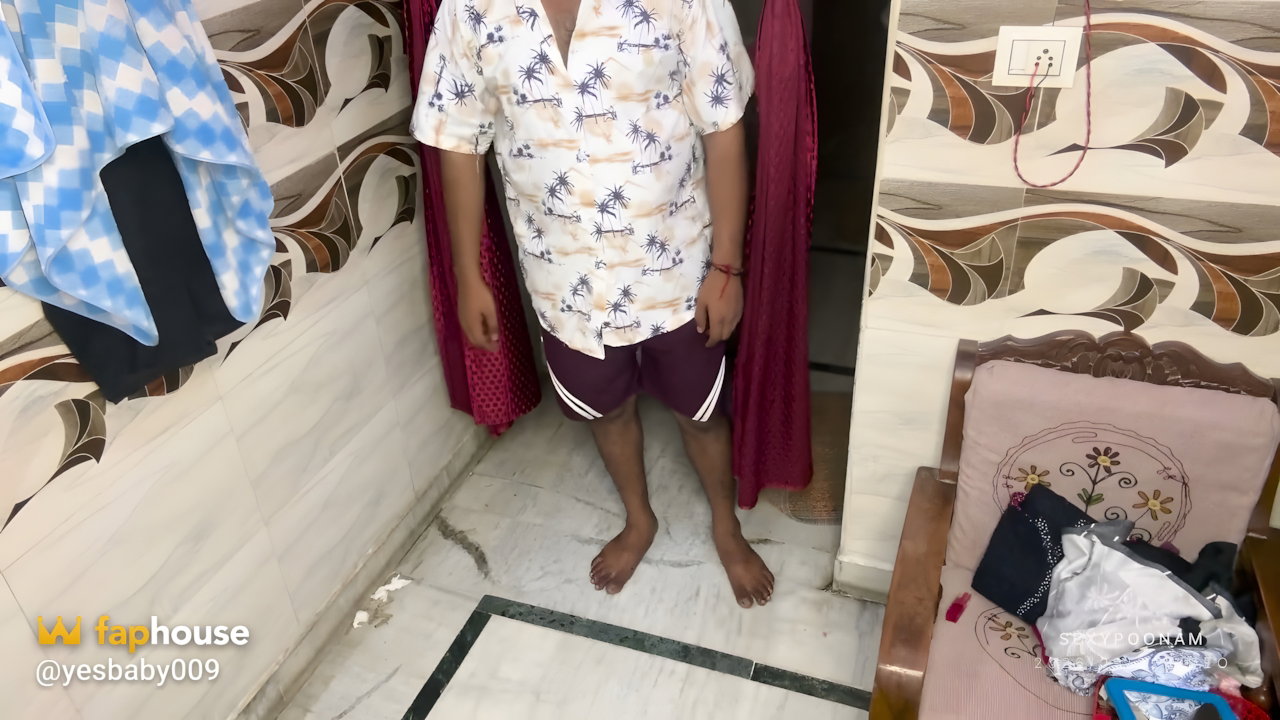 Desi Stepmom Caught Stepson Watching Her Change – She Took Over Hindi Video My Desi