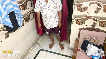 Desi Stepmom Caught Stepson Watching Her Change – She Took Over Hindi Video My Desi
