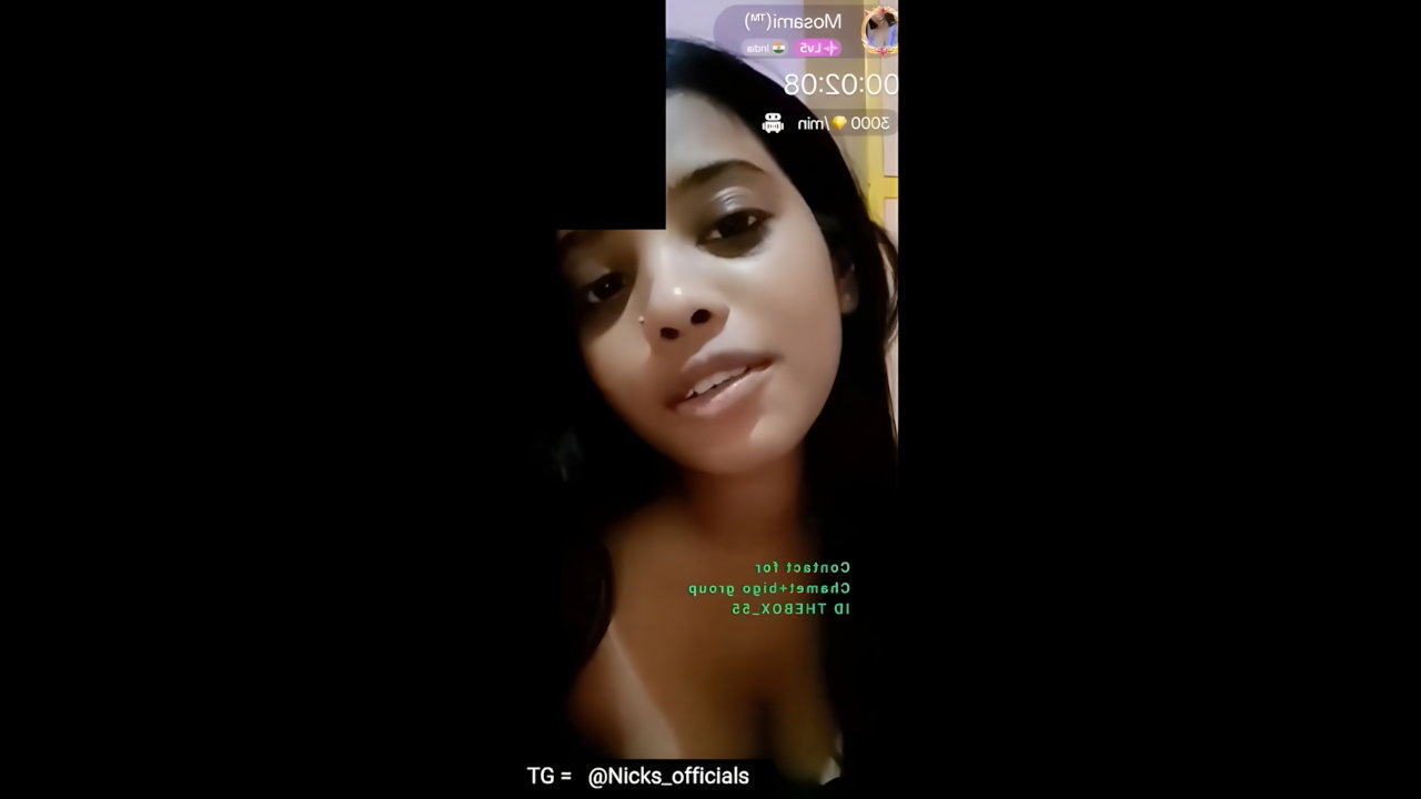 Mosami Chamet LIVE Anal