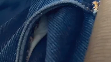 Hijabi Girl Outdoor Risky Oral Sex with Small Cock