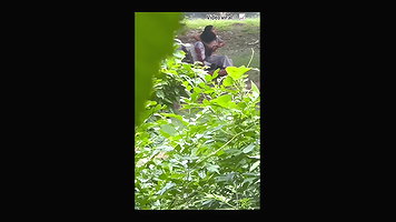 Delhi Young Couple Outdoor Fun – Playing With GF Boobs in Public Park 4 Indian Sex MMS