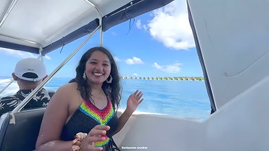 Anupama Bouncing Big Tits in Swimwear My Desi