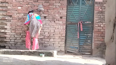 Brother-in-law made sister-in-law a mare and fucked her at home