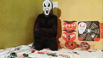 Fuck stepsister making mare on Halloween bengali Porn