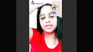 Big boobs cute girl on cam