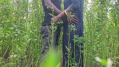 I had sex with my younger sister-in-law in the jungle, full hot pussy fuck sex video