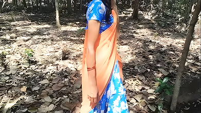 A girl was fucking hard and deepthroat with her stepbrother in jungle, A girl and boy fucking hard in jugle