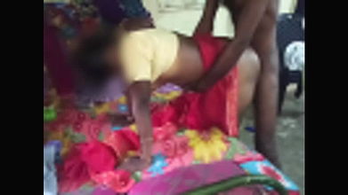 Desi Marathi wife doggy style hard fucking big ass