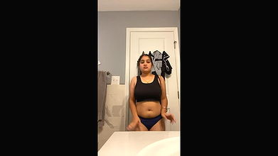 Beautiful cute and sexy maal mms in bathroom