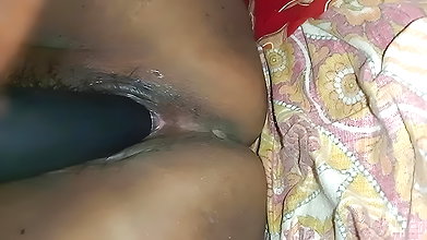 Bengali desi bhabhi fucked by small cock and dildo.