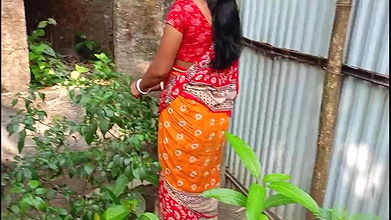 Outdoor my bhabhi and me clear Bengali video