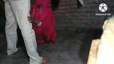 Desi Indian housewife fucking hardcore with her step son