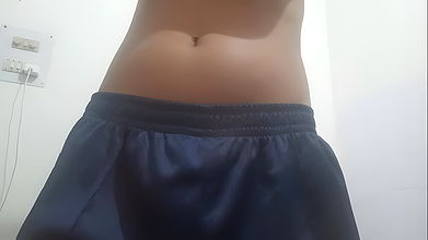 Strips naked and masturbates in bed. Desi Girl Fun