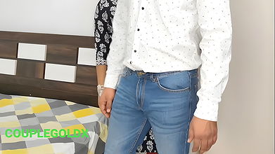 Reshma’s Husband Came From Office and Was Resting, Warming Herself by Caressing Her Feet