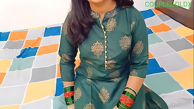 Land water was released from the waterfall into Komal’s pussy.