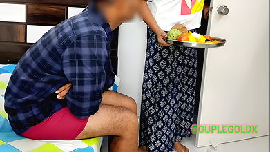 Komal’s Honeymoon Night Started with Pussy Worship