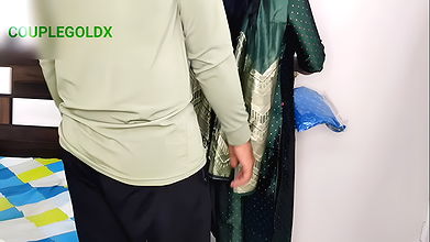 Komal got a huge discount on getting her dress stitched near her trailer.