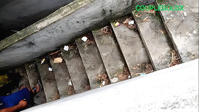 Komal Called Her Brother-in-law Secretly at the Gate of the Stairs