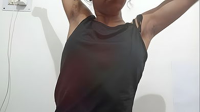 Indian girl tits massage by Herself. Desi Girl Fun