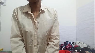 Hot and spicy Latina babe strips. Desi Girl Fun