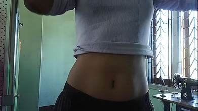 Hot and Sexy College Girl Showing Boobs and Pussy