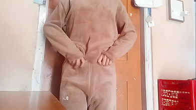 Cute girl hiding from boss and feeling juciy orgasm