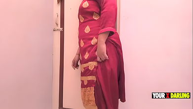 Stepmom Masturbate Front of His Stepson When He Was Also Masturbating in the Bathroom