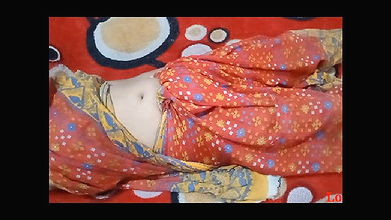 Red Saree desi Mom Sex With Boyfriend
