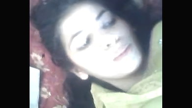 Paki girl in suit, her shaved pussy fucking