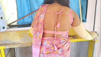 Indyjska pokojówka Kanta rucha się z szefem