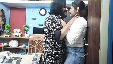 Malayali couples hot sex with malayalam dirty talk, Mallu couple hot sex, Vaishnavy and Sharun Raj hot sex, Mallu couple sex