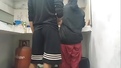 I fuck my stepsister in the kitchen. XXX Videos