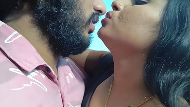 Vaishnavy and Sharun Raj long lip lock with full nude sex start with slowmotion music then with real sound normal speed